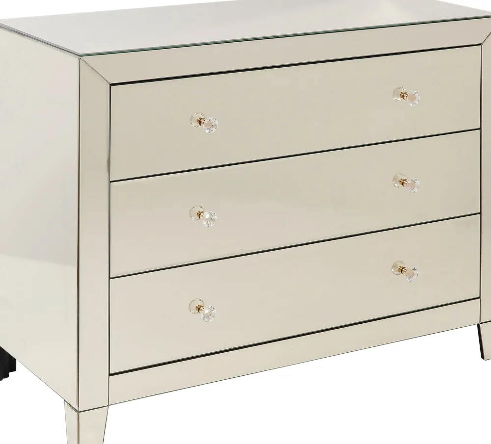 KARE Kommode Luxury Pearl 3 Schübe Hot