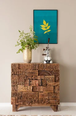 KARE Kommode Shanti Surprise Puzzle Nature New