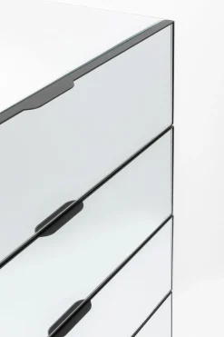 KARE Kommode Soran 5 Schübe Schwarz 65x114cm Online