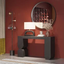 KARE Konsole Curve Schwarz 120x76cm Clearance
