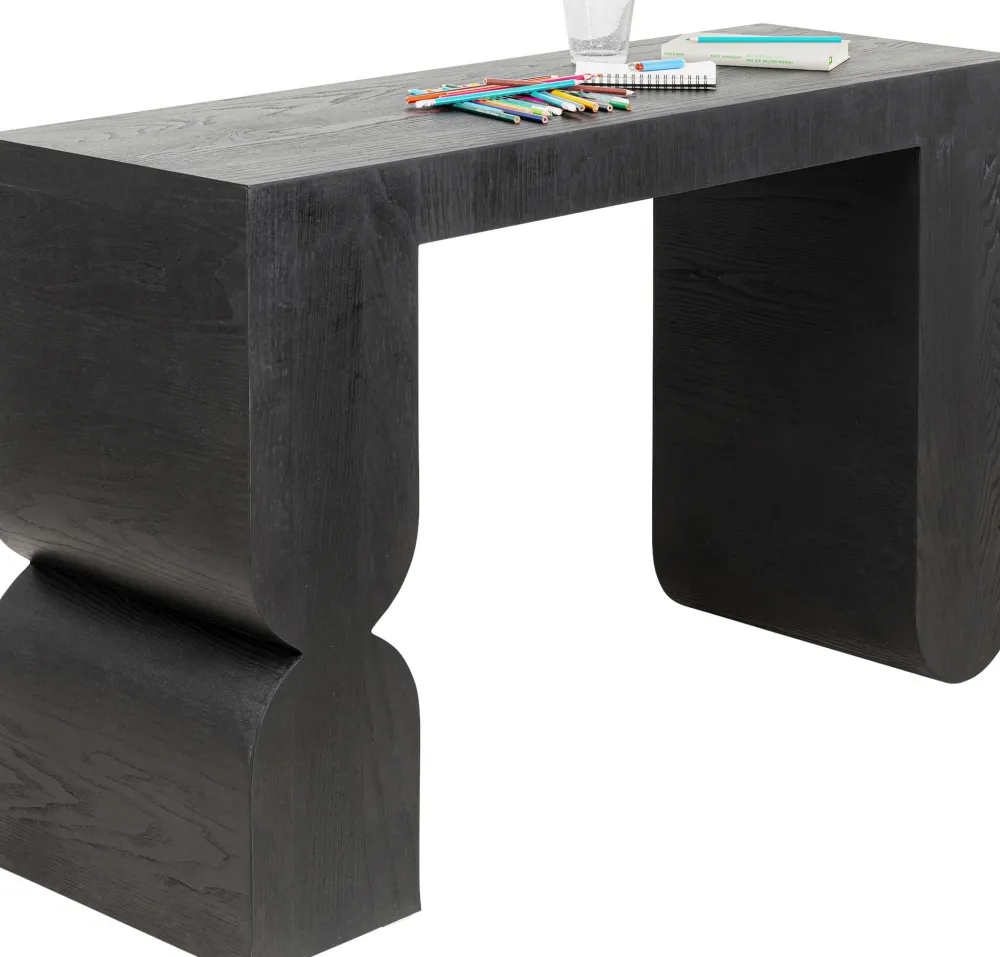 KARE Konsole Curve Schwarz 120x76cm Clearance