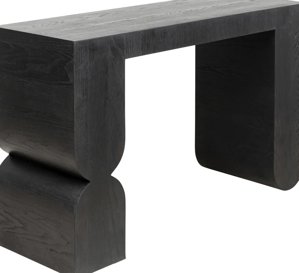 KARE Konsole Curve Schwarz 120x76cm Clearance