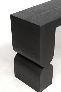 KARE Konsole Curve Schwarz 120x76cm Clearance