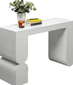 KARE Konsole Curve Weiß 120x76cm Hot
