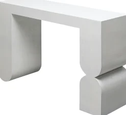 KARE Konsole Curve Weiß 120x76cm Hot