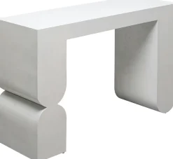 KARE Konsole Curve Weiß 120x76cm Hot