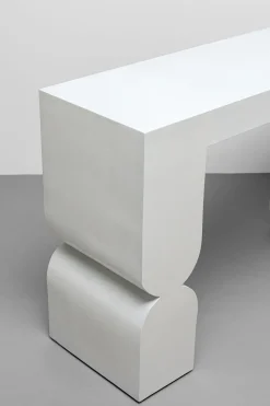 KARE Konsole Curve Weiß 120x76cm Hot