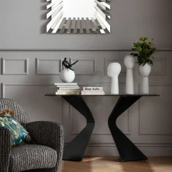 KARE Konsole Gloria Schwarz 140x81cm Sale
