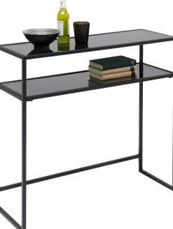 KARE Konsole Loft Schwarz 80x85 Sale