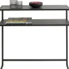 KARE Konsole Loftie Schwarz 80x80cm Best