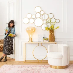 KARE Konsole Miami Loft Gold 120cm Best