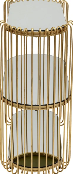 KARE Konsole Wire Brass 81x78cm Hot
