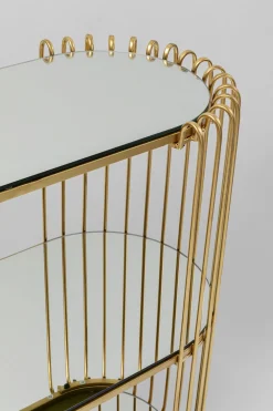 KARE Konsole Wire Brass 81x78cm Hot