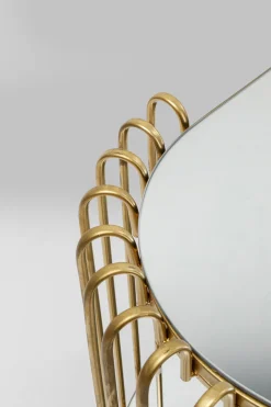 KARE Konsole Wire Brass 81x78cm Hot