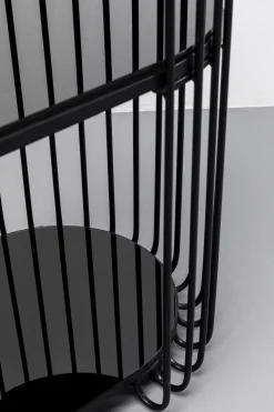 KARE Konsole Wire Schwarz 81x78cm