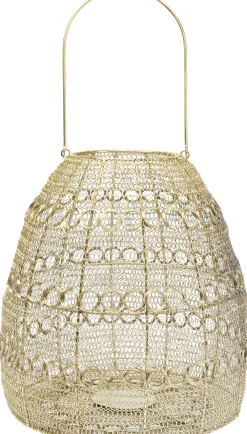 KARE Laterne Hayat Cone Brass 37cm