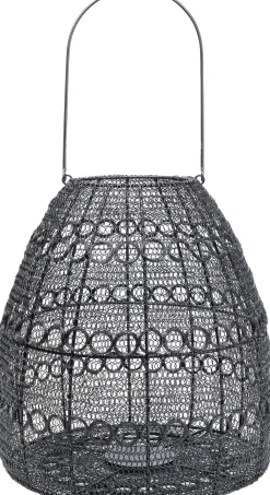 KARE Laterne Hayat Cone Schwarz 37cm Hot