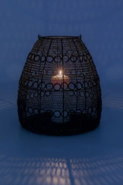 KARE Laterne Hayat Cone Schwarz 37cm Hot