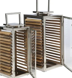 KARE Laterne Lamella (2/Set) Online