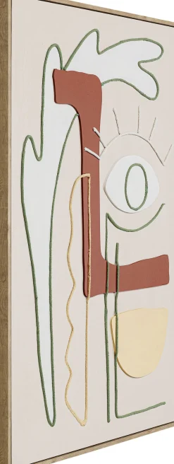 KARE Leinwandbild Art Eye Rechts 60x90cm Discount