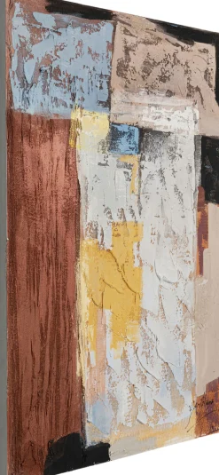 KARE Leinwandbild Art Splash Orange 90x120cm Outlet