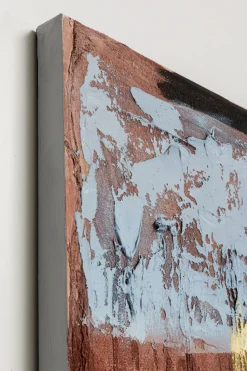 KARE Leinwandbild Art Splash Orange 90x120cm Outlet