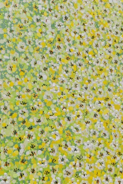 KARE Leinwandbild Flower Boat Grün Gelb 80x100cm New