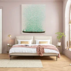 KARE Leinwandbild Flower Boat Beige Grün 120x160cm Best