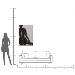 KARE Leinwandbild Nude Lady 70x110cm Clearance