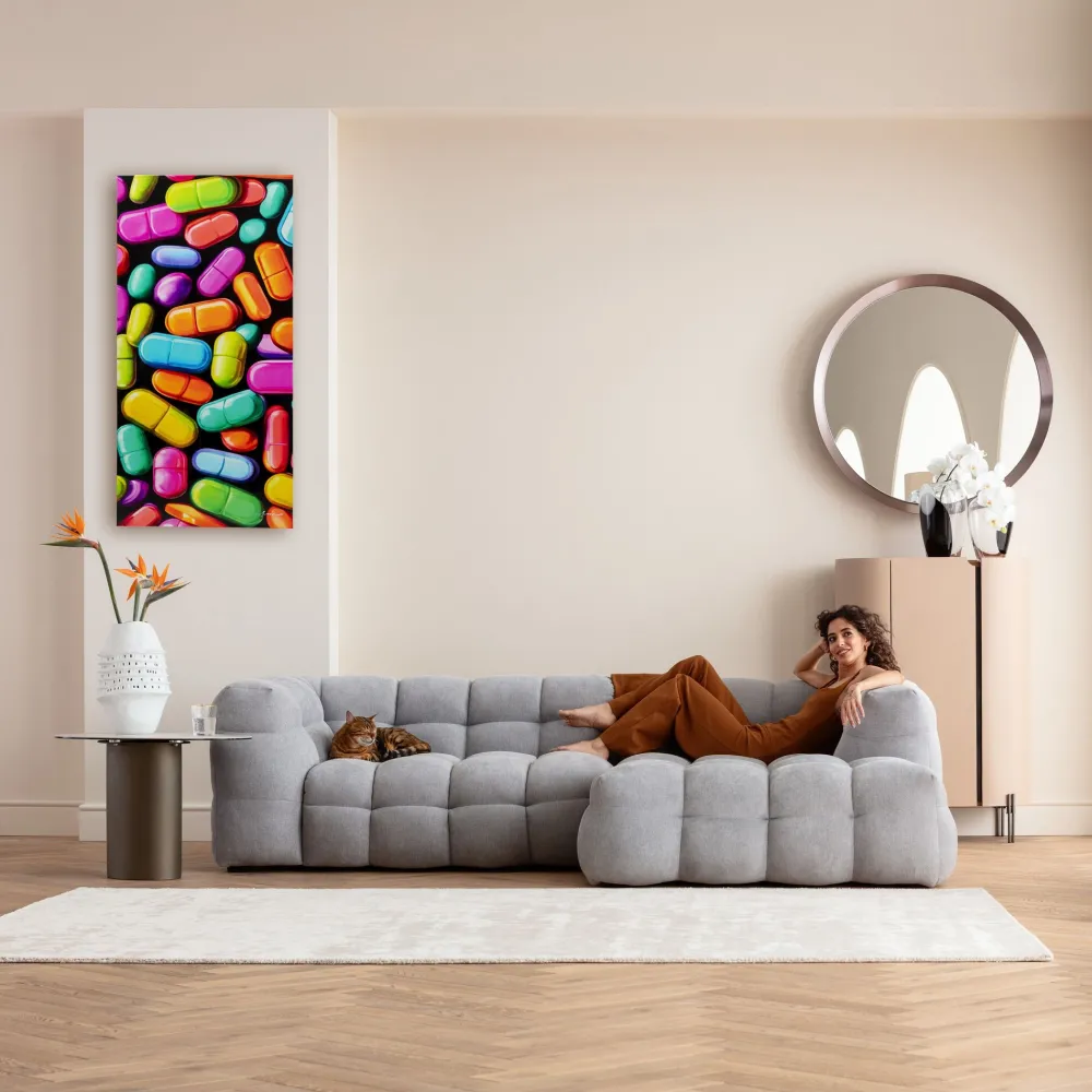 KARE Leinwandbild Pastilla Colore 70x140cm Best