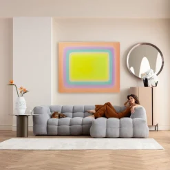 KARE Leinwandbild Tendency Gelb 120x160cm Online