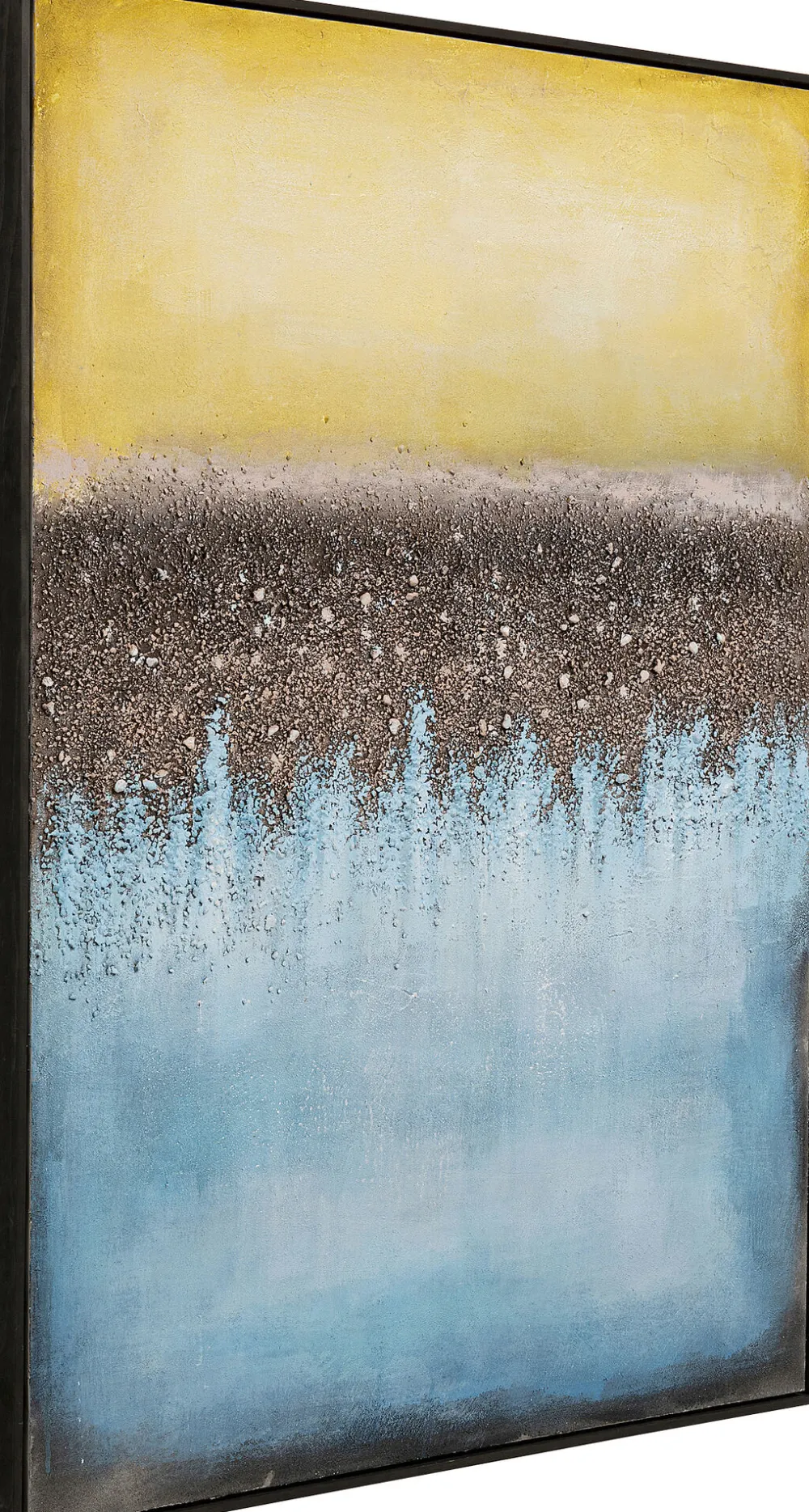KARE Leinwandbild Vista Blau 90x120cm Discount