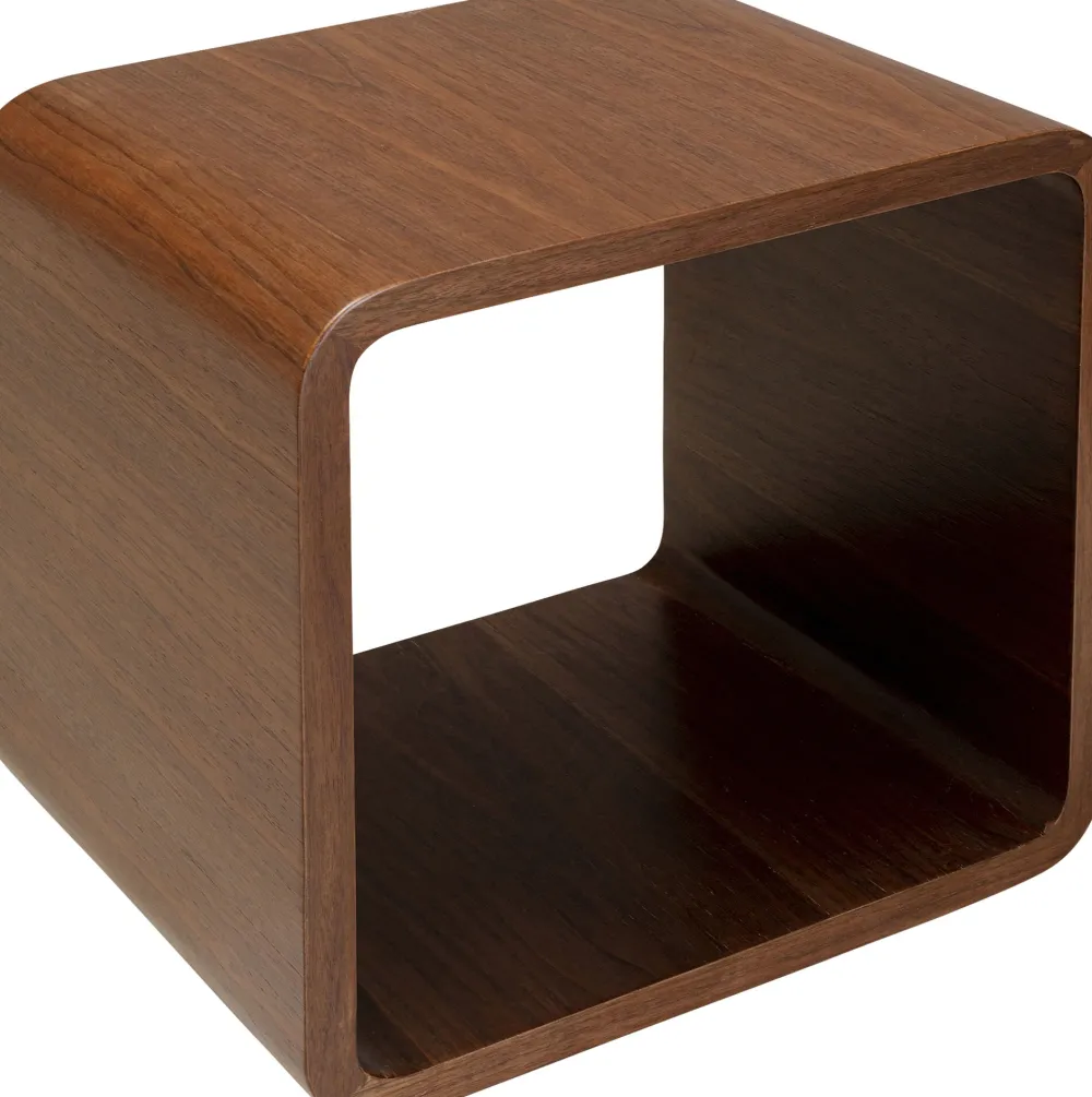 KARE Lounge Cube MDF Walnuss Sale