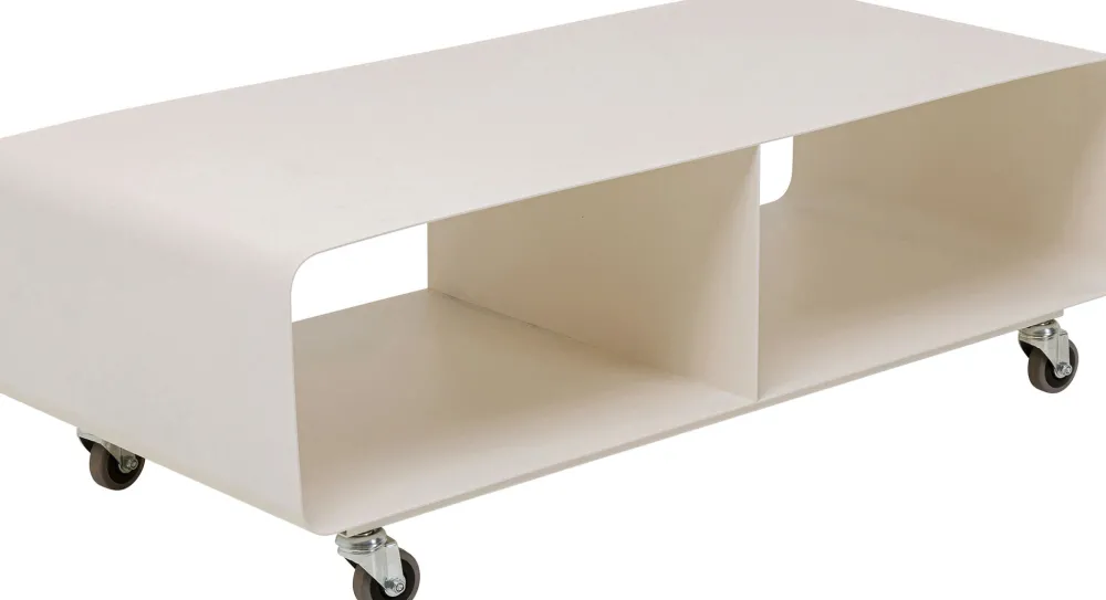 KARE Lowboard Lounge M Creme 90x30cm Discount