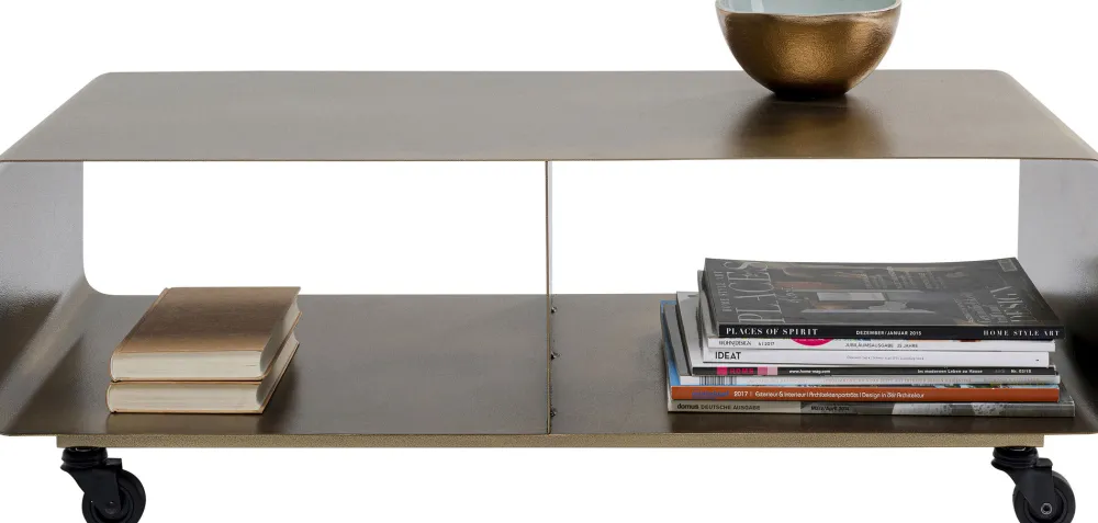 KARE Lowboard Lounge M Mobil Bronze 90x30cm Outlet