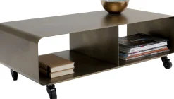 KARE Lowboard Lounge M Mobil Bronze 90x30cm Outlet