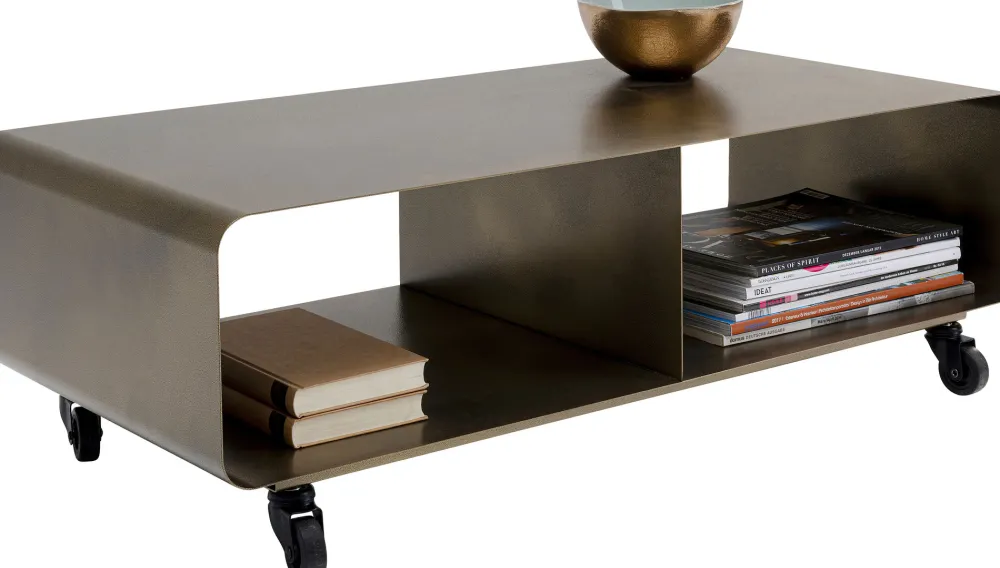 KARE Lowboard Lounge M Mobil Bronze 90x30cm Outlet