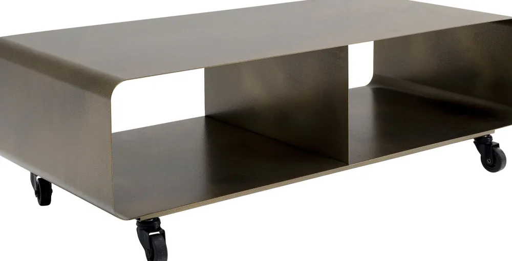 KARE Lowboard Lounge M Mobil Bronze 90x30cm Outlet