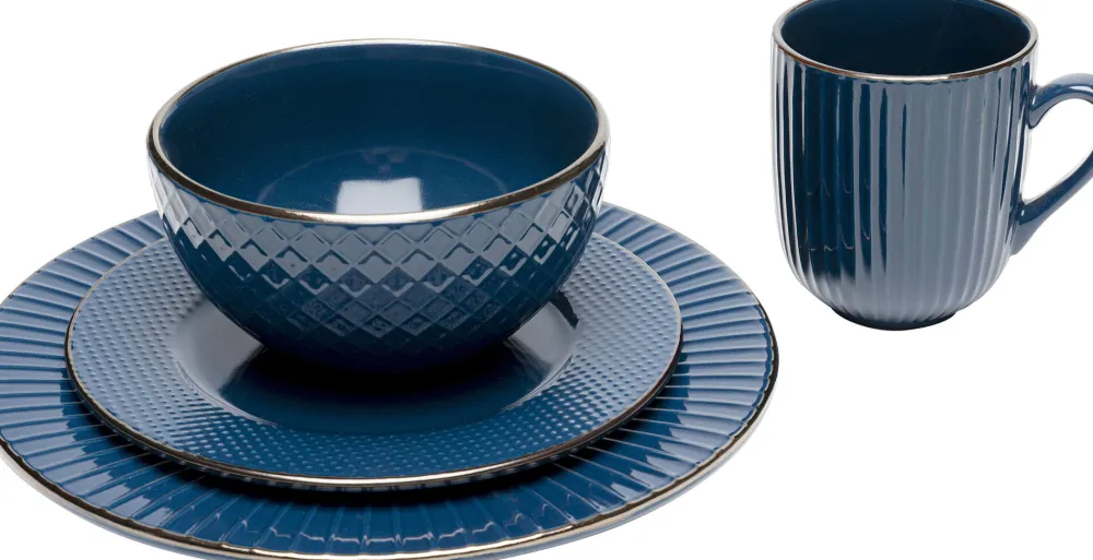 KARE Müslischüssel Muse Blau Ø15cm Best