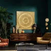 KARE Objektbild Art Circle Gold 120x120cm New