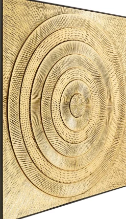 KARE Objektbild Art Circle Gold 120x120cm New