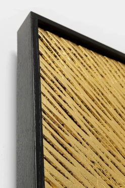 KARE Objektbild Art Geometric Circle Gold 120x120cm Sale