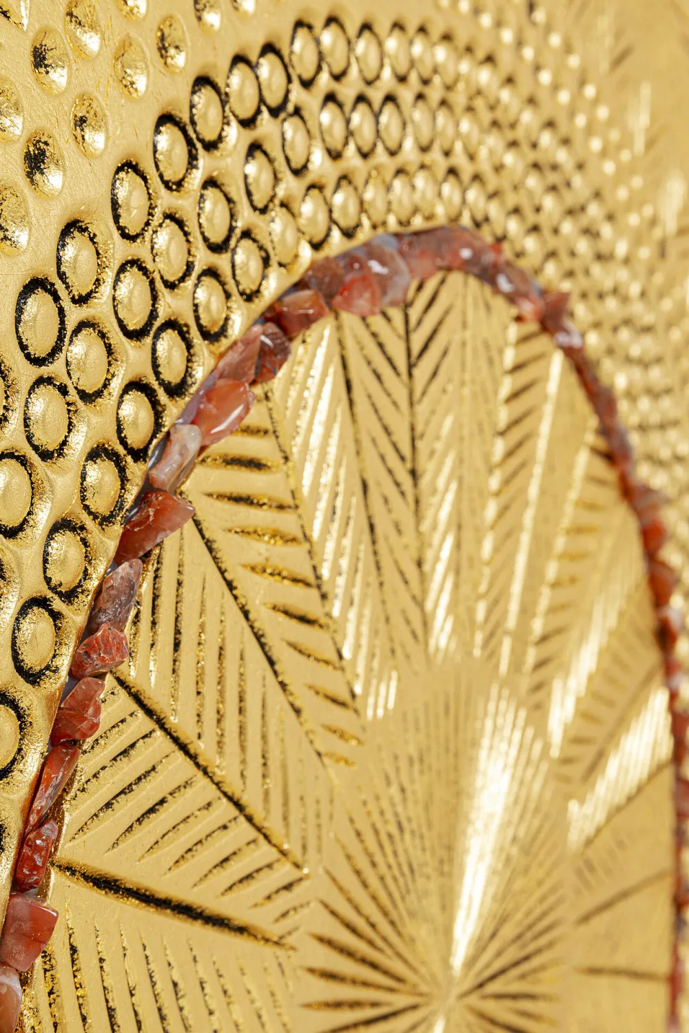 KARE Objektbild Art Geometric Circle Gold 120x120cm Sale