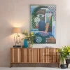 KARE Objektbild Geometric Woman 100x150cm Online