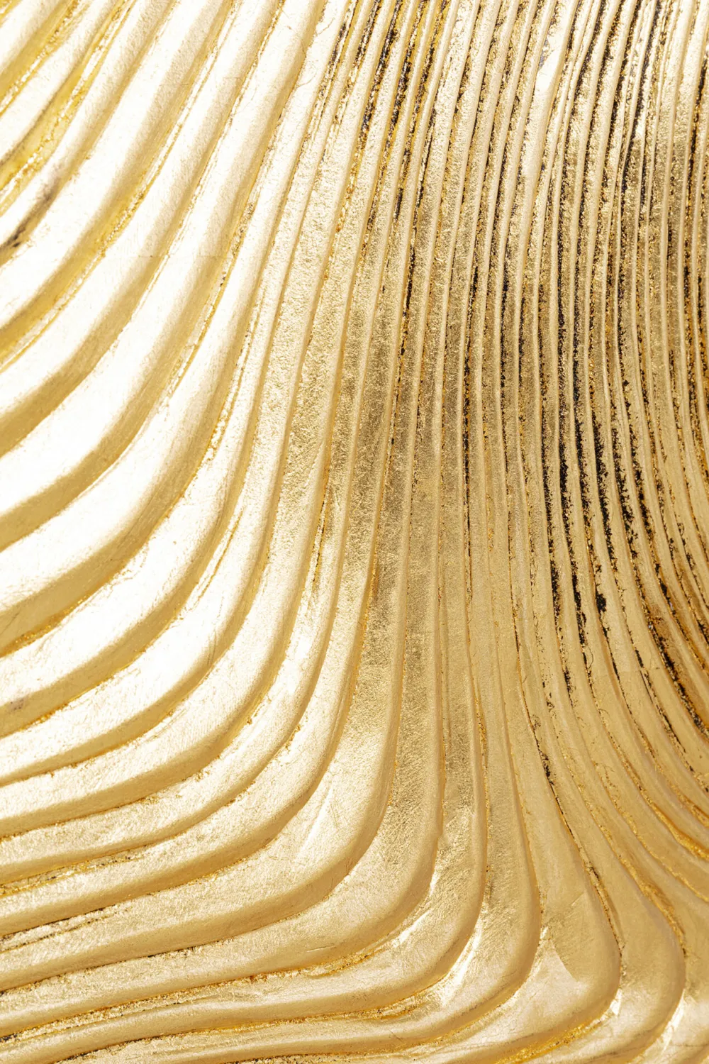 KARE Objektbild Wave Gold (2/Set)