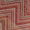 KARE Outdoor Teppich Zigzag Rot 230x330cm Sale