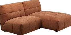 KARE Recamiere Boogie Braun 147cm Outlet