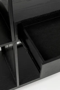 KARE Regal Bologna Schwarz 125x200cm New