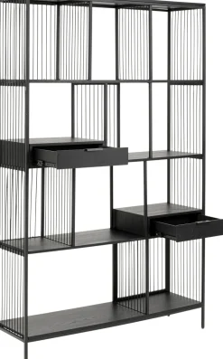 KARE Regal Bologna Schwarz 125x200cm New