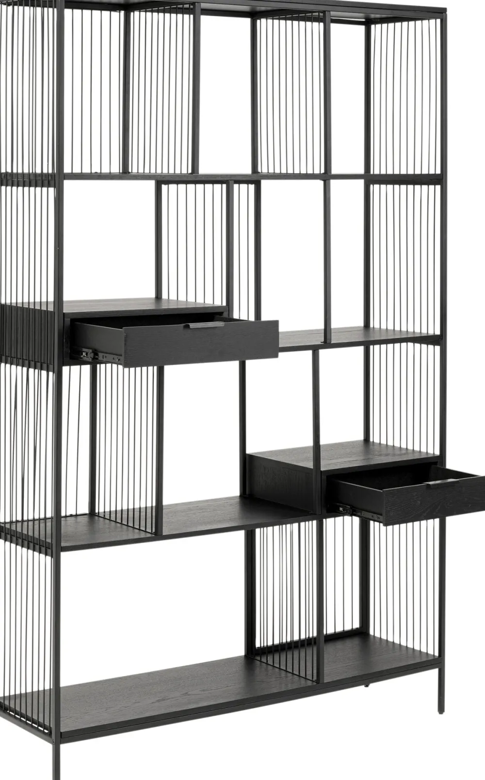 KARE Regal Bologna Schwarz 125x200cm New
